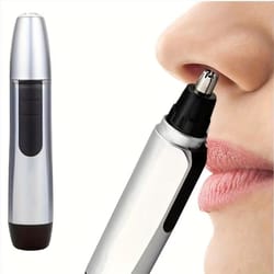 electric trimmer for nose, ear, eyebrow, neck, and clean shaving kit for men and women