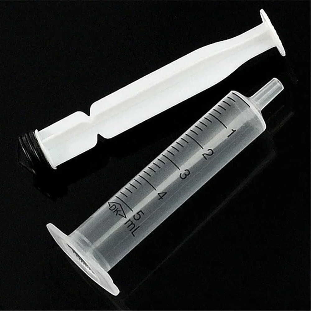 Injector Syringe No Needle, Disposable Plastic for Nutrient Measuring and Pet Food Feeder
