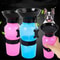 Portable Pet Dog Water Bottle, Travel Water Cup for Large Dogs, Feeder Bowl for Dogs and Cats