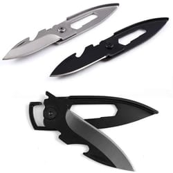 outdoor creative multi tool folding keychain knife, compact edc gear