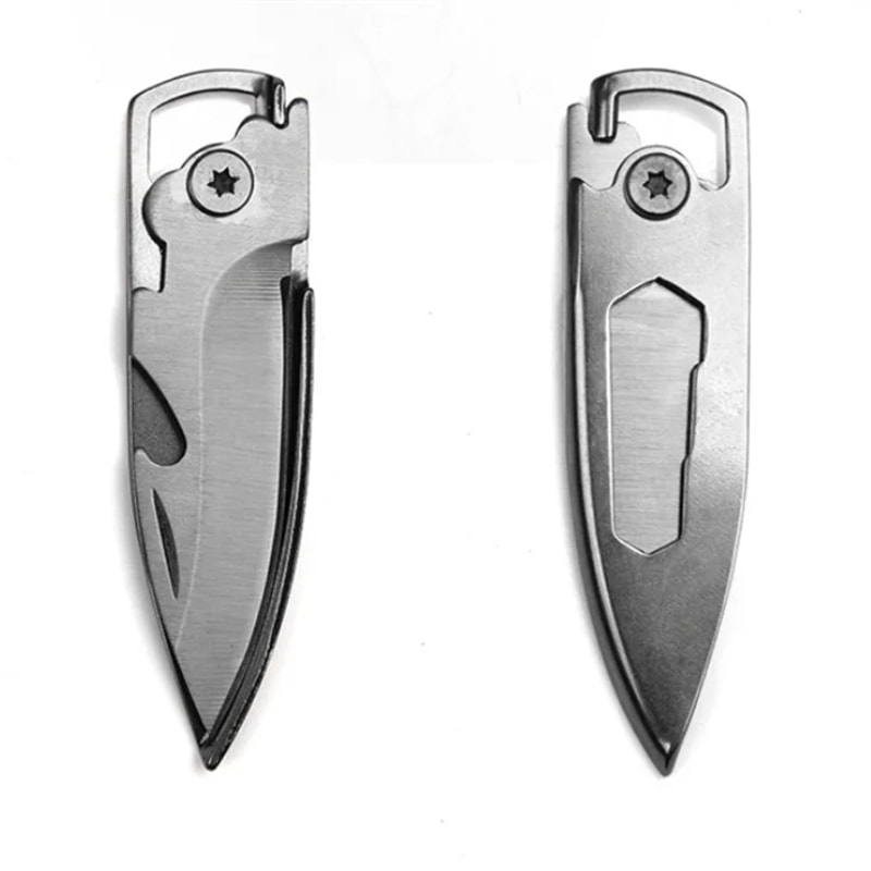 Outdoor Creative Multi Tool Folding Keychain Knife Compact EDC Gear 1