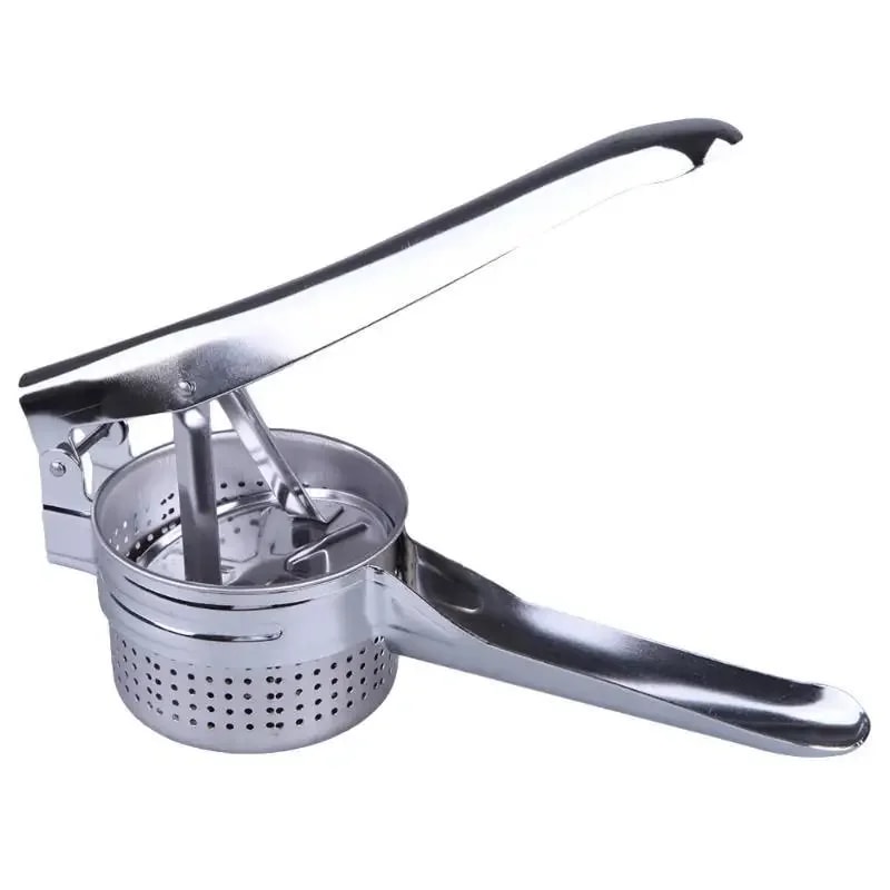 Stainless Steel Potato Masher, Manual Ricer Press for Home Kitchen Use