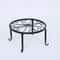 Standing Flower Pot Shelf, Retro Wrought Iron Plant Display Stand for Home & Garden Decoration