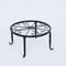 Standing Flower Pot Shelf, Retro Wrought Iron Plant Display Stand for Home & Garden Decoration