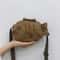 Fashionable Fish Shape Canvas Messenger Bag Mini Crossbody Cute Embroidery Zippered Purses 0