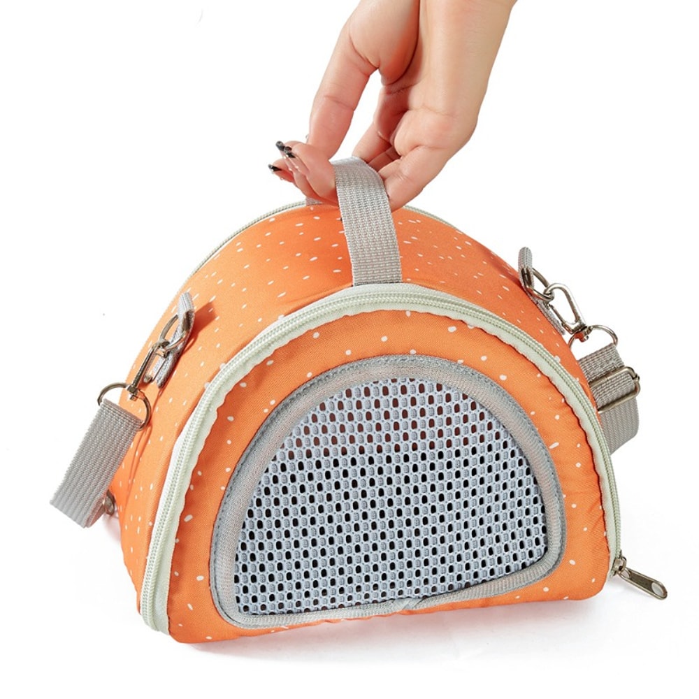 Hedgehog Hamster Take Out Bag Outdoor Pet Oblique Straddle Bag for Squirrel, Chicken, Lizard