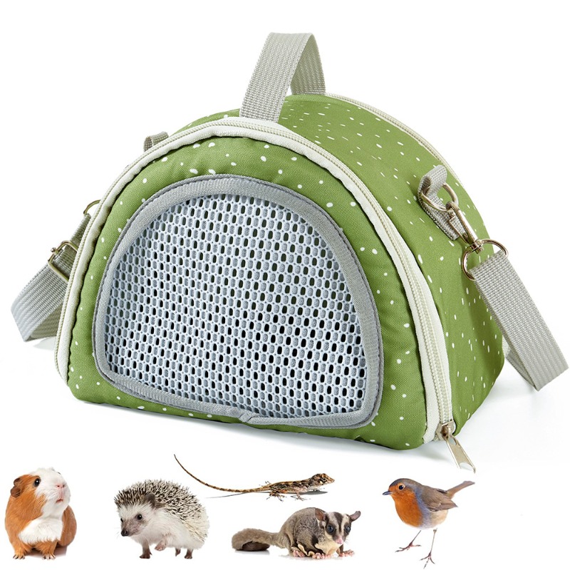 Hedgehog Hamster Take Out Bag Outdoor Pet Oblique Straddle Bag for Squirrel, Chicken, Lizard