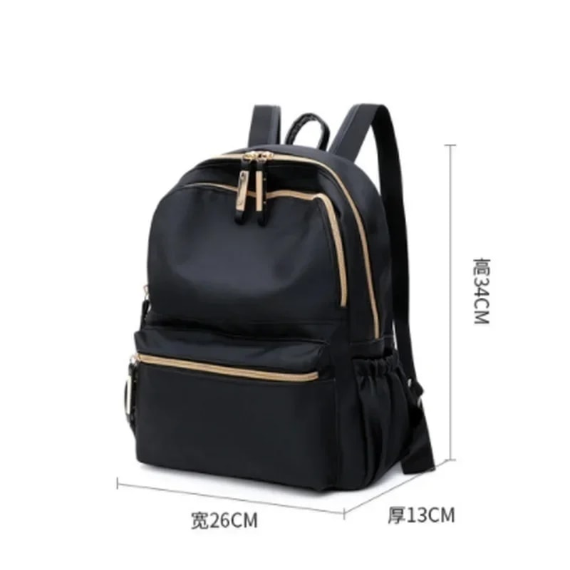High Capacity Waterproof College Backpack Cute Girl Travel Book Bag Trendy Women Laptop School Bags 2