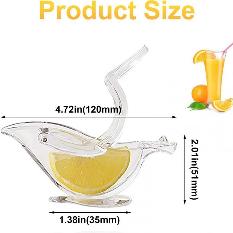 Manual Lemon Juicer In Bird Shape Ideal For Various Fruit Juices 4