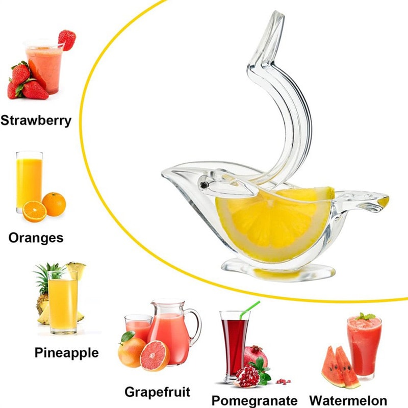 Manual Lemon Juicer In Bird Shape Ideal For Various Fruit Juices 1