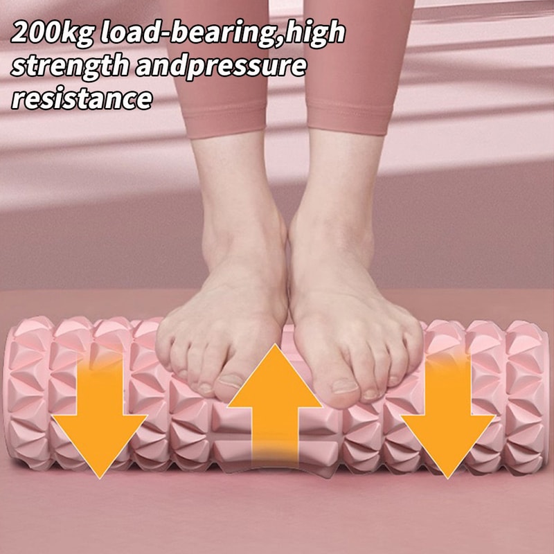 Axis Yoga Column Massage Stick Super LoadBearing Foam Roller Home Exercise Tool 1