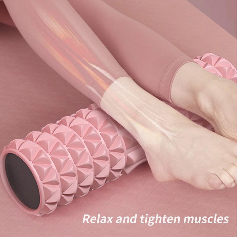 Axis Yoga Column Massage Stick Super LoadBearing Foam Roller Home Exercise Tool 3