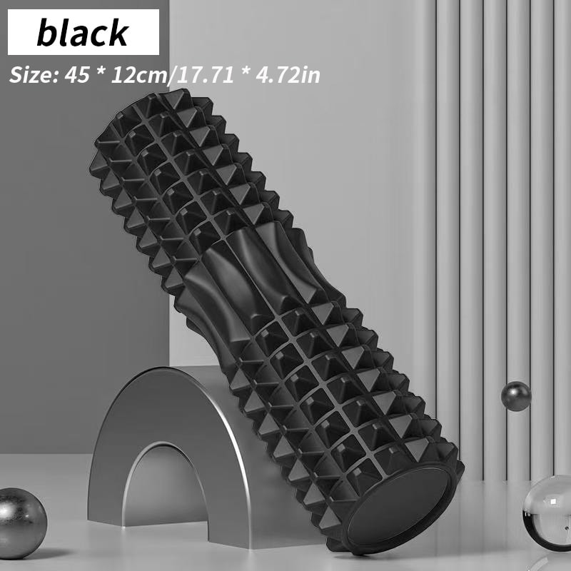 Axis Yoga Column Massage Stick Super LoadBearing Foam Roller Home Exercise Tool 8