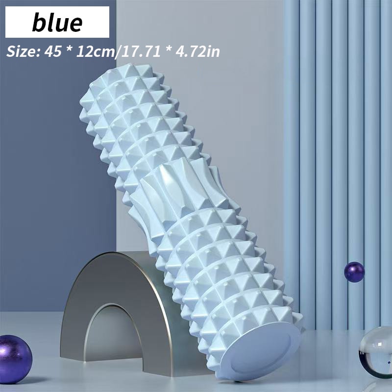 Axis Yoga Column Massage Stick Super LoadBearing Foam Roller Home Exercise Tool 9