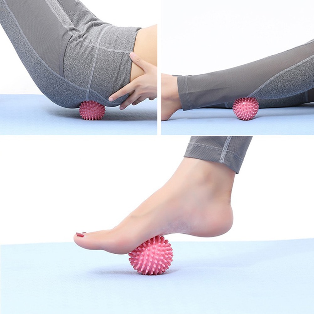 Fascia ball muscle relaxation massage, PVC prick massage ball, yoga fitness foot massage ball for muscle relief