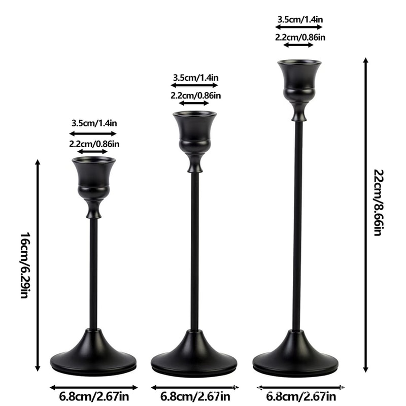 Elegant Metal And Aluminum Tabletop Candle Holders For Wedding And Home Decor Vintage Style 6