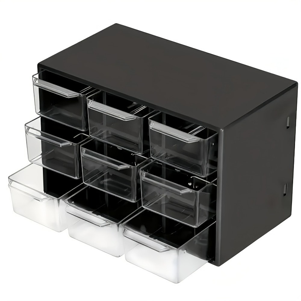 Portable Storage Box For Jewelry Cosmetics Desk Drawer Organizer Box Dustproof MultiGrid Desktop Or 0