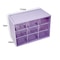 Portable Storage Box For Jewelry Cosmetics Desk Drawer Organizer Box Dustproof MultiGrid Desktop Or 9