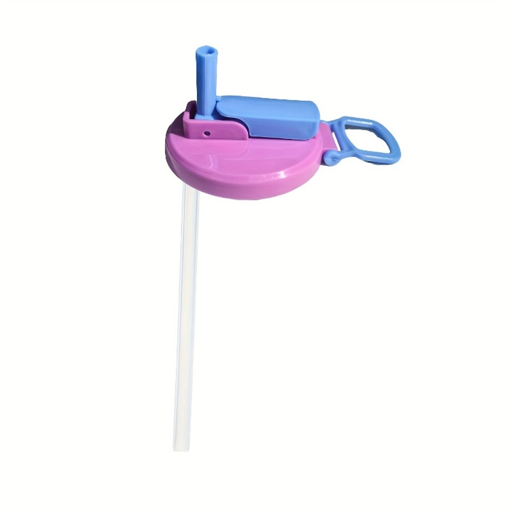 Reusable Soft Drink Can Lid Four Color Options Straw Included Perfect For Beverages And Juices 6