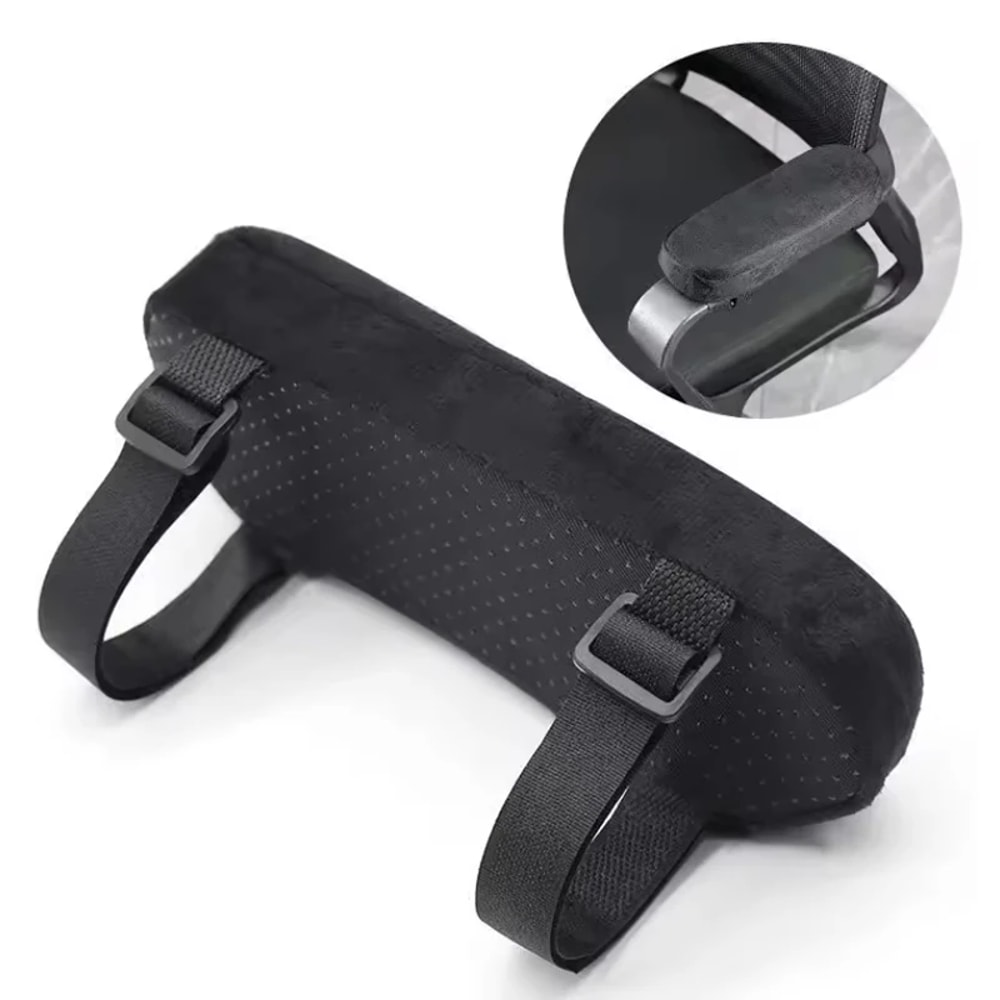 Memory Foam Armrest Pads for Office Chair, Car Elbow Support Cushion, Armrest Cover Cushion Pad