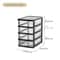 Raised Japanese Style Bar Storage Box Transparent Office Desktop Storage For Cosmetics And Statione 4
