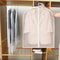 Protective Garment Bags for Clothes Storage, Transparent Thickened Wardrobe Suit and Coat Hanging Bags