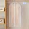 Protective Garment Bags for Clothes Storage, Transparent Thickened Wardrobe Suit and Coat Hanging Bags