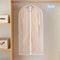 Protective Garment Bags for Clothes Storage, Transparent Thickened Wardrobe Suit and Coat Hanging Bags