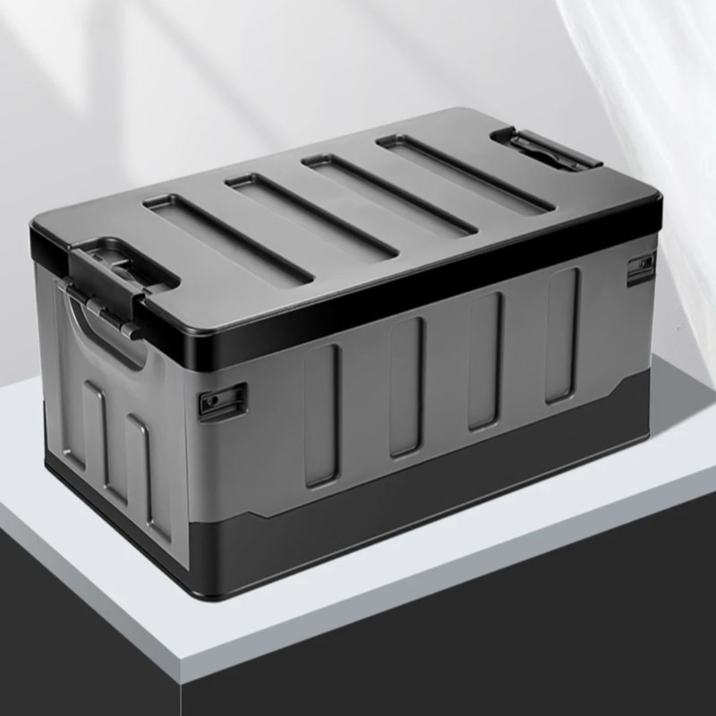 Foldable Car Trunk Organizer Large Waterproof Storage Case Durable Outdoor Camping Box 1