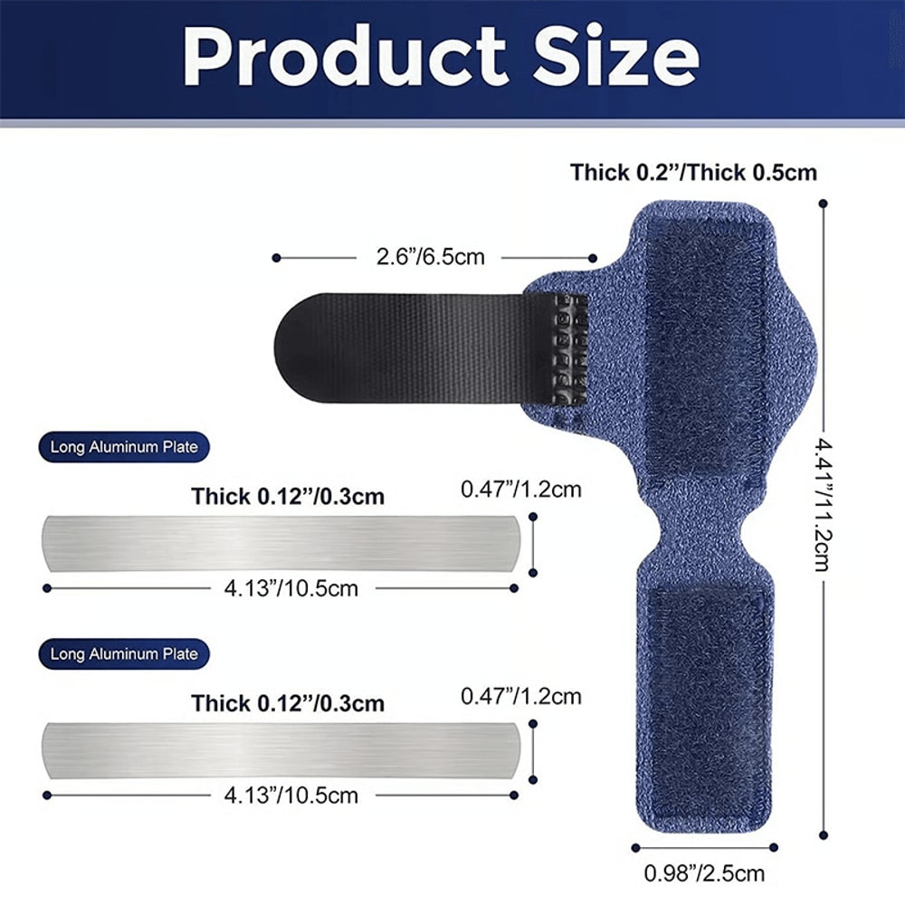 foot closeup wearing alignment brace