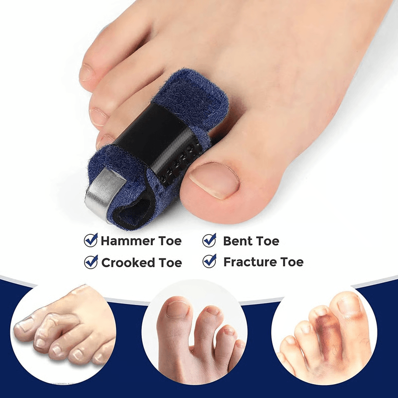 hammer toe straightener inside sock