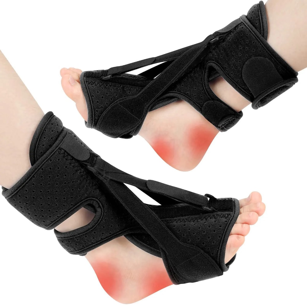 Pain Relief Soft Foot Drop Brace Sleeping Achilles Tendon Stretcher Boot Nighttime Adjustable Night 3