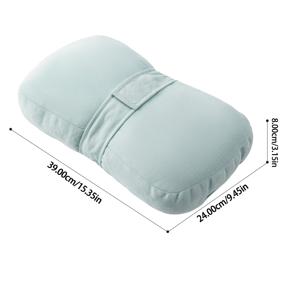 Plush Knee Pillow For Side Sleeper Support Leg Pillow For Hip Back Pain Secure Bind Belt Machine W 8