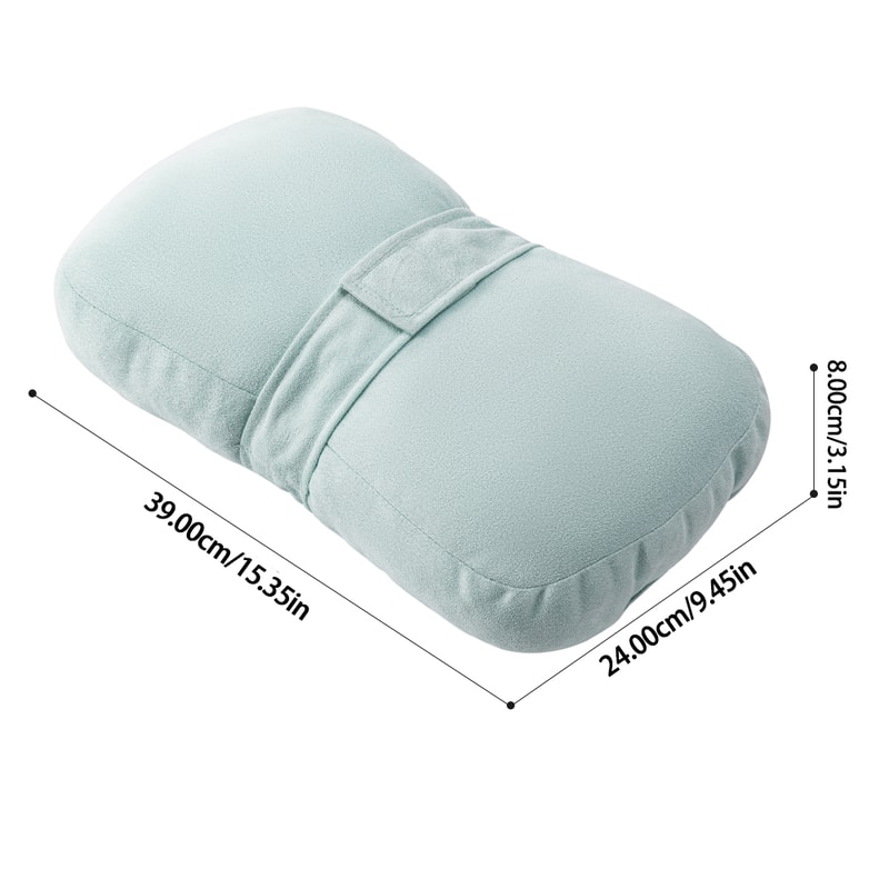 Plush Knee Pillow For Side Sleeper Support Leg Pillow For Hip Back Pain Secure Bind Belt Machine W 8