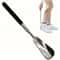 Stainless Steel Telescopic Shoe Horn Adjustable, Extendable Long Handle for Seniors, Men Women Shoe Helper