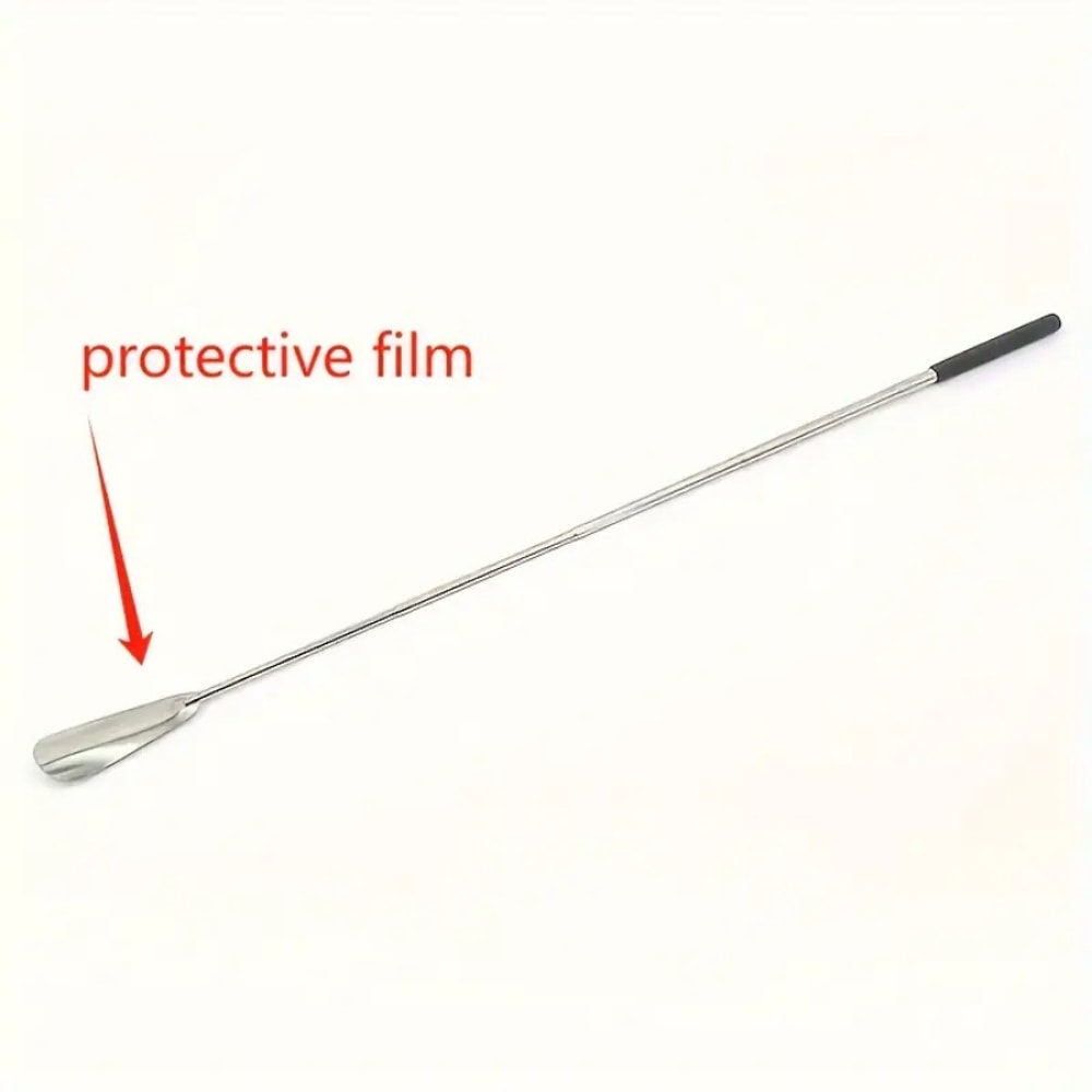 Stainless Steel Telescopic Shoe Horn Adjustable, Extendable Long Handle for Seniors, Men Women Shoe Helper