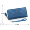 Large Capacity Zipper Coin Purse With Card Holder Womens Long PU Leather Wallet Stylish Wristlet Ph 2