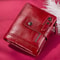 High Quality Small Female Clutch, Genuine Leather Women Wallet for Coin and Card, Fashion Ladies Walet Luxury Brand