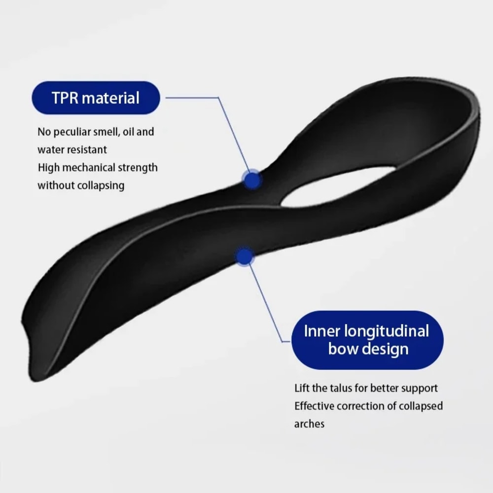 Orthopedic Insoles For Flat Feet OShaped Legs Correction Arch Support Foot Care Insert For Men And 1