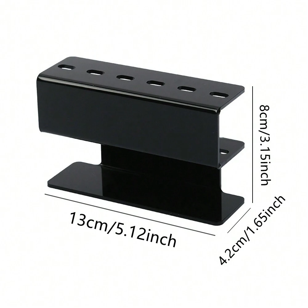 Professional Eyelash Extension Display Stand 6Hole Acrylic Tweezer Storage Rack Makeup Tools Organi 5
