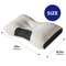 High-Quality Soft Neck Pillow with Adjustable Ergonomic Contour Support for Sleep