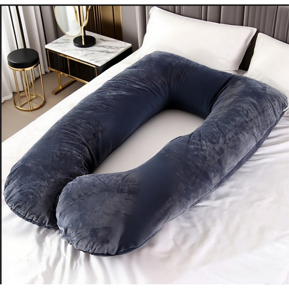 Soft Velvet Maternity Pillow, Less Irritating, Comfort for Expecting Mothers