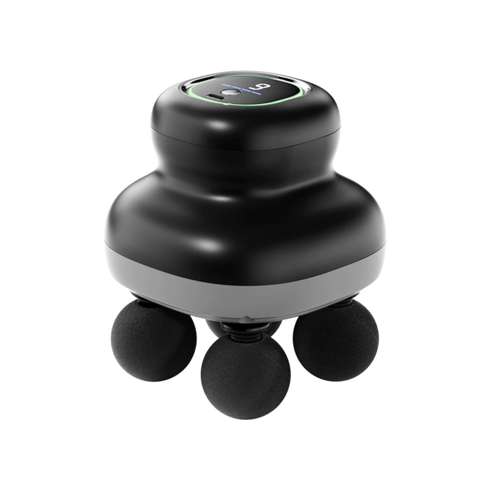 Electric 4Heads Fascia Gun Professional Deep Tissue Body Massager For Myofascial Release Portable M