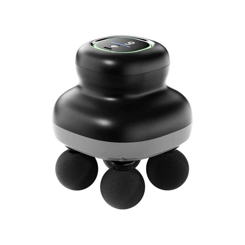 Electric 4Heads Fascia Gun Professional Deep Tissue Body Massager For Myofascial Release Portable M