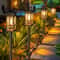 Solar Pathway Lights Super Bright Outdoor Solar Lights For Patio And Sidewalk 0