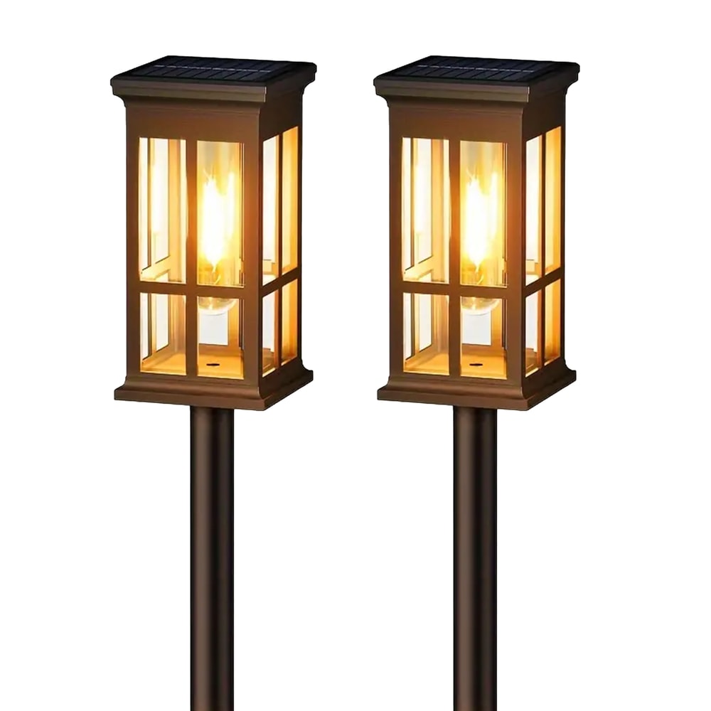 Solar Pathway Lights Super Bright Outdoor Solar Lights For Patio And Sidewalk 6