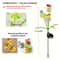 Waterproof Outdoor Solar Light, Solar Butterfly Dandelion Light for Courtyard, Lawn, Garden Decoration