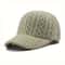 Autumn/Winter Fashion Peaked Hat, Trendy Knitted Baseball Cap For Men And Women, Versatile and Warm Headwear