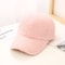 Plush Baseball Caps Spring Autumn Winter Baseball Cap Women Tide Warm Lamb Wool Hats 7