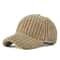 Female Hip Hop Cap, Corduroy Winter Hats for Women, Autumn Winter Baseball Cap
